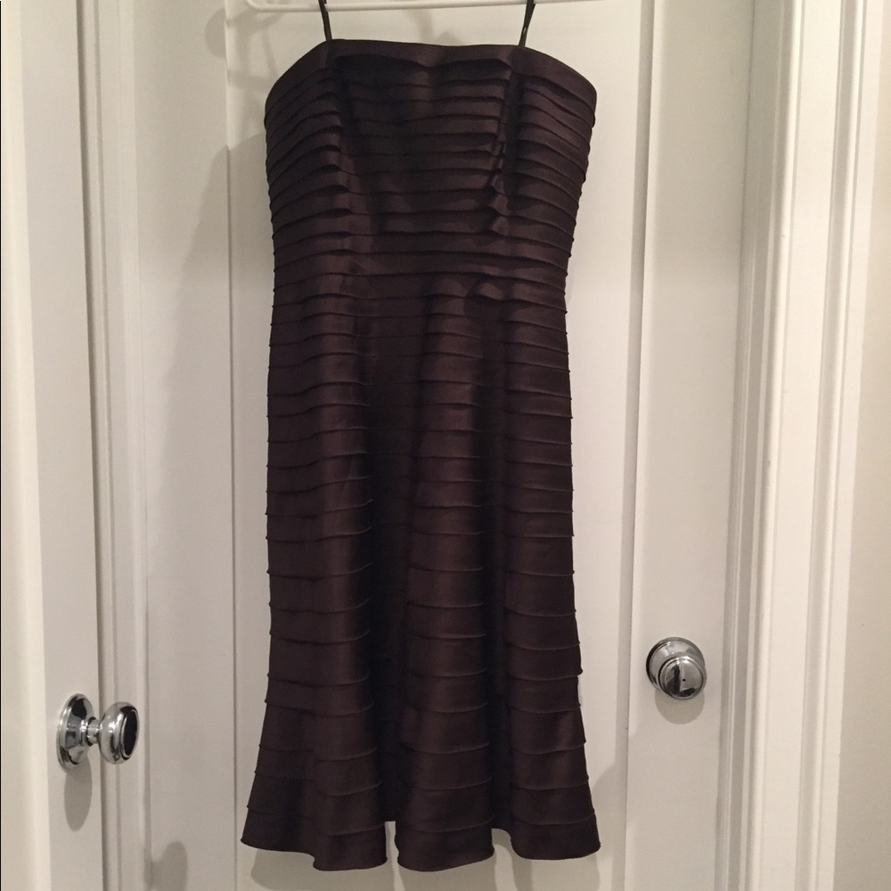 Adrianna Papell Boutique Strapless Dress Sz 12